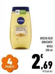Conad Doccia olio idratante NIVEA offerta