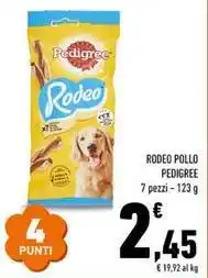 Conad Rodeo pollo PEDIGREE offerta