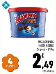 Conad Maxibon pops motta NESTLÉ offerta