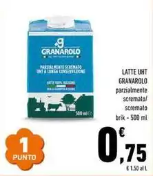 Conad Latte UHT GRANAROLO offerta