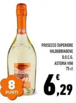 Conad Prosecco superiore valdobbiadene d.o.c.g. ASTORIA VINI offerta