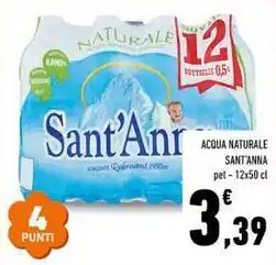 Conad Acqua naturale SANT'ANNA offerta