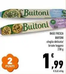 Conad Base fresca BUITONI offerta