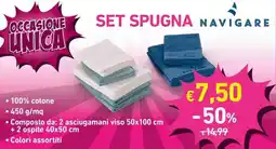 Conad Set spugna NAVIGARE offerta