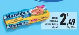 Conad TONNO MAREBLU all'olio d'oliva offerta