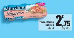 Conad Tonno leggero MAREBLU offerta