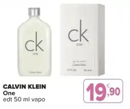 Iperal CALVIN KLEIN One edt vapo offerta