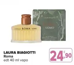 Iperal LAURA BIAGIOTTI Roma edt vapo offerta