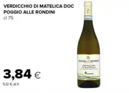 Oasi Verdicchio di matelica doc POGGIO ALLE RONDINI offerta