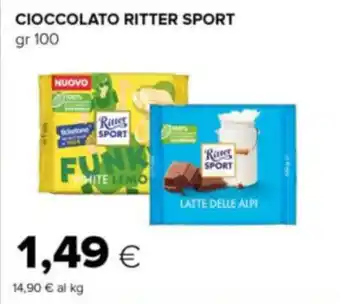 Oasi Cioccolato RITTER SPORT offerta