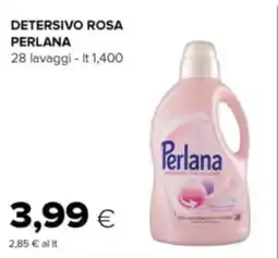 Oasi Detersivo rosa PERLANA offerta