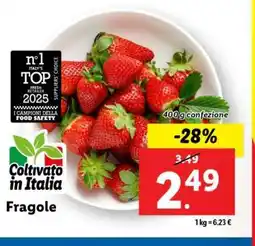 Lidl Fragole offerta
