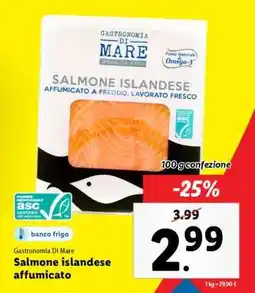 Lidl Gastronomia Di Mare Salmone islandese affumicato offerta
