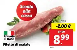 Lidl Filetto di maiale offerta