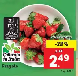 Lidl Fragole offerta