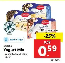 Lidl Milbona Yogurt Mix offerta