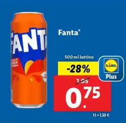 Lidl Fanta offerta