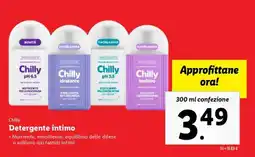 Lidl Chilly Detergente intimo offerta
