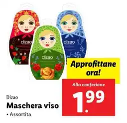 Lidl Dizao Maschera viso offerta