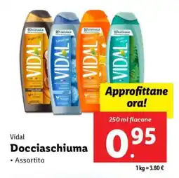 Lidl VIDAL DOCCIASCHIUMA offerta