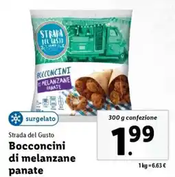 Lidl Strada del Gusto Bocconcini di melanzane panate offerta