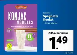Lidl Combino Spaghetti Konjak offerta