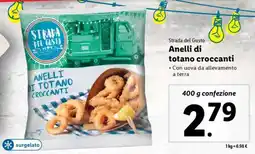 Lidl Strada del Gusto Anelli di totano croccanti offerta