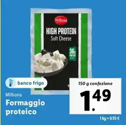 Lidl Milbona Formaggio proteico offerta