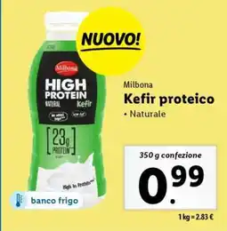 Lidl Milbona Kefir proteico offerta