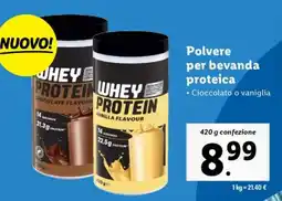 Lidl Whey Protein offerta