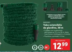 Lidl PARKSIDE Tubo estensibile da giardino, 30 m offerta
