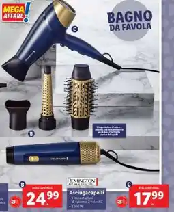 Lidl Remington Asciugacapelli offerta