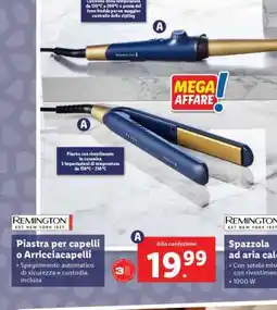 Lidl Remington Piastra per capelli o Arricciacapelli offerta