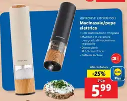 Lidl SILVERCREST KITCHEN TOOLS Macinasale/pepe elettrico offerta