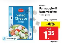 Lidl Milbona Formaggio di latte vaccino offerta