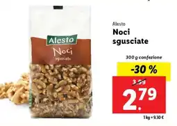 Lidl Alesto Noci sgusciate offerta