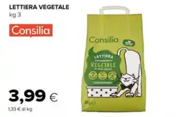 Oasi Consilia lettiera vegetale offerta