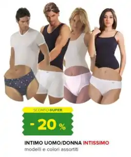 Oasi Intimo uomo/donna INTISSIMO offerta