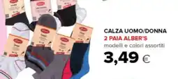 Oasi Calza uomo/donna 2 paia ALBER'S offerta