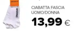 Oasi Ciabatta fascia uomo/donna offerta