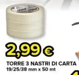 Oasi Torre 3 nastri di carta offerta
