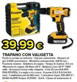 Oasi Trapano con valigetta offerta