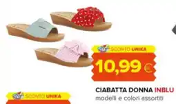 Oasi Ciabatta donna INBLU offerta
