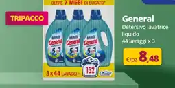 Acqua & Sapone General Detersivo lavatrice liquido offerta