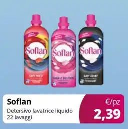 Acqua & Sapone Soflan Detersivo lavatrice liquido offerta