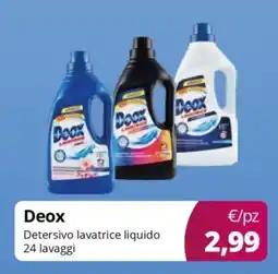 Acqua & Sapone Deox Detersivo lavatrice liquido offerta