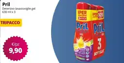 Acqua & Sapone Pril Detersivo lavastoviglie gel offerta