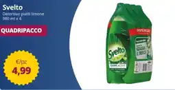 Acqua & Sapone Svelto Detersivo piatti limone offerta