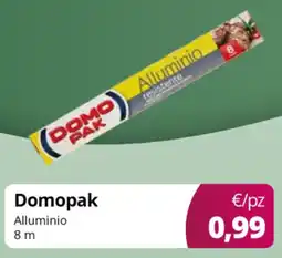 Acqua & Sapone Domopak Alluminio 8 m offerta