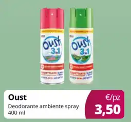 Acqua & Sapone Oust Deodorante ambiente spray offerta